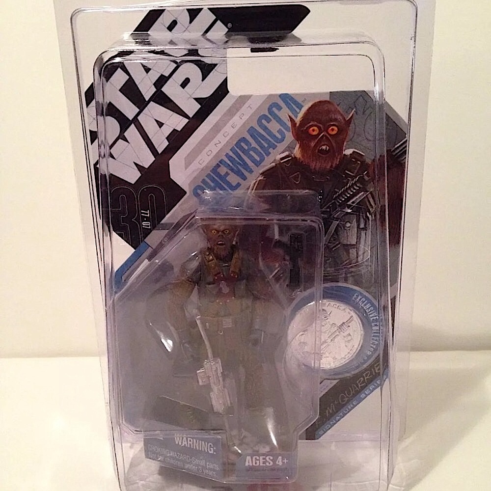 Hasbro Star Wars Chewbacca R2d2 SDCC Shadowscout Snowtrooper Boba Ig88 gx Kenner - Picture 4 of 13